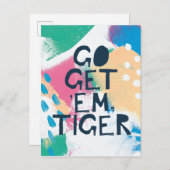 Carte Postale Inspiration II | Aller chercher 'Em Tiger (Devant / Derrière)