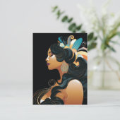 CARTE POSTALE INSPIRATION NATIVE #3 (Debout devant)