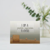 Carte Postale Inspiration Positive Pour Les Autres (Debout devant)
