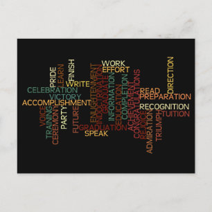 Carte Postale Inspiration pour l'étudiant en collège ou au lycée