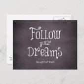 Carte Postale Inspiration Suivez votre devis Dreams (Devant / Derrière)