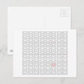 Carte Postale Inspirational I Love vous note (Devant / Derrière)
