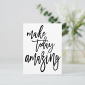 Carte Postale Inspirational Make Today Extraordinaire Élégant Sc (Debout devant)