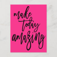 Inspirational Make Today Extraordinaire Script Pin