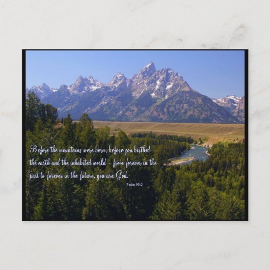 Carte Postale Inspirational PostCard - Tétons & Snake River (Devant)