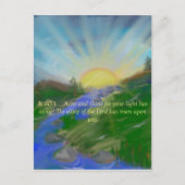 Carte Postale Inspirational scripture picture postcard (Devant)