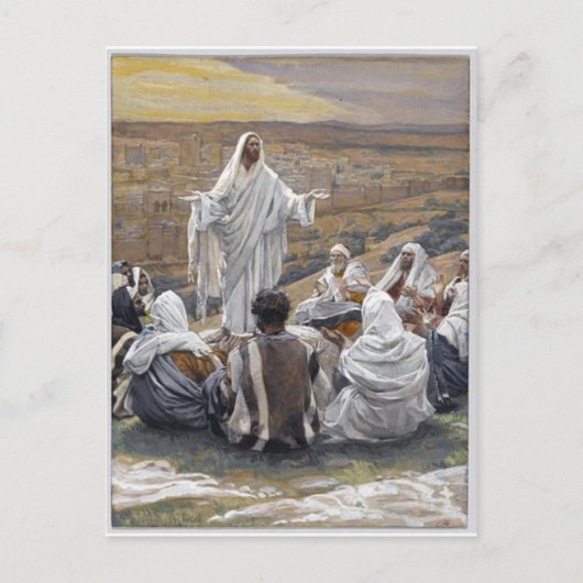Carte Postale Inspirationnel Jésus Bible Foi Espoir Amour (Devant)
