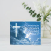 Carte postale Inspirationnelle Jeremiah 29; 11-14 (Debout devant)