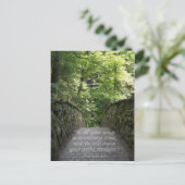 Carte Postale Inspirationnelle (Prov. 3:6) (Debout devant)