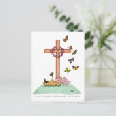 Carte postale Inspirationnelle renouvelée et récom (Debout devant)