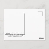 Carte Postale Inspirations. Arbres Escalades (Dos)