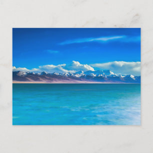 Carte Postale Inspirations de la nature Chine, montagnes et mer