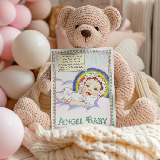 Carte postale Inspirative Angel Baby