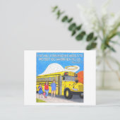 Carte postale Inspirative Angel Bus (Debout devant)