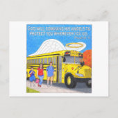 Carte postale Inspirative Angel Bus (Devant)