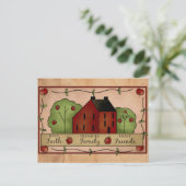 Carte Postale Inspirative Des Pommes De Pays (Debout devant)