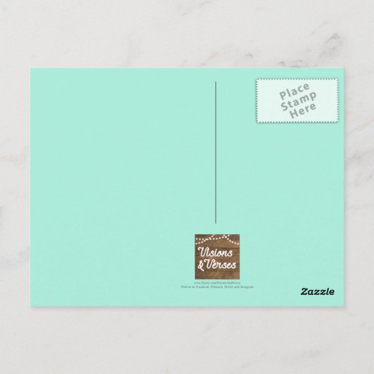 Carte postale Inspirative Dolphin Ride (Dos)