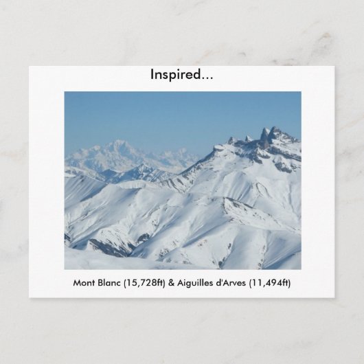 Carte Postale Inspiré (Devant)