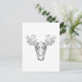 Carte Postale Inspiré D'Un Elk (Debout devant)
