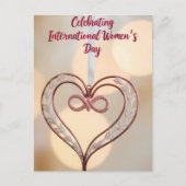 Carte Postale Inspire Inclusion Journée internationale des femme (Devant)