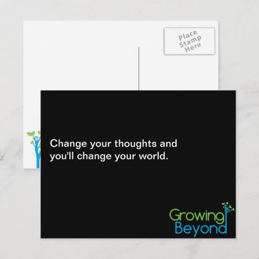 Carte postale inspirée #21 (Devant / Derrière)