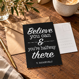 Carte Postale Inspirer Croire En Vous-Même Motivationnel