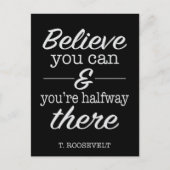 Carte Postale Inspirer Croire En Vous-Même Motivationnel (Devant)