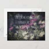 Carte Postale Inspiring Jeremy Bentham Quote (Devant / Derrière)