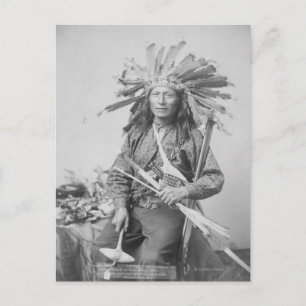 Carte Postale Instigateur de la révolte indienne à Pine