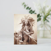 Carte Postale Instigateur indien de révolte, 1890 (Debout devant)