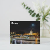Carte Postale Institut de France et Pont des Arts - Paris (Debout devant)