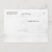 Carte Postale Instructeur de yoga Reiki, posture du pigeon roi s (Dos)