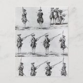 Carte Postale Instructions pour un exercice Bayonet (Devant)