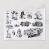 Carte Postale Instruments de découverte et d'utilisation (Devant)