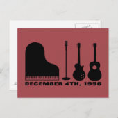 Carte Postale Instruments de quatuor à millions de dollars - Noi (Devant / Derrière)