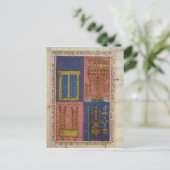 Carte Postale Instruments du Temple (Debout devant)