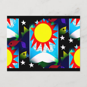 CARTE POSTALE INTENTION DE LA CRÉATION