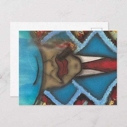 CARTE POSTALE INTERACTIVE OG GANGSTA (Devant / Derrière)