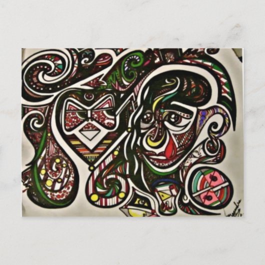 Carte Postale Interconnecté (Devant)