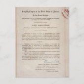 Carte Postale Interdiction 18e modification (Devant)