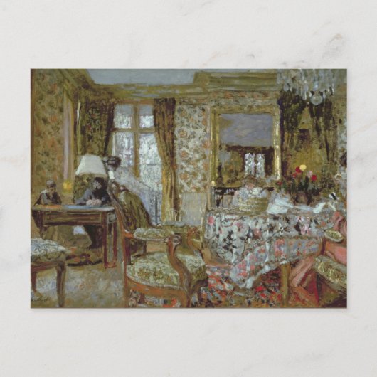 Carte Postale Intérieur, 1904 (Devant)