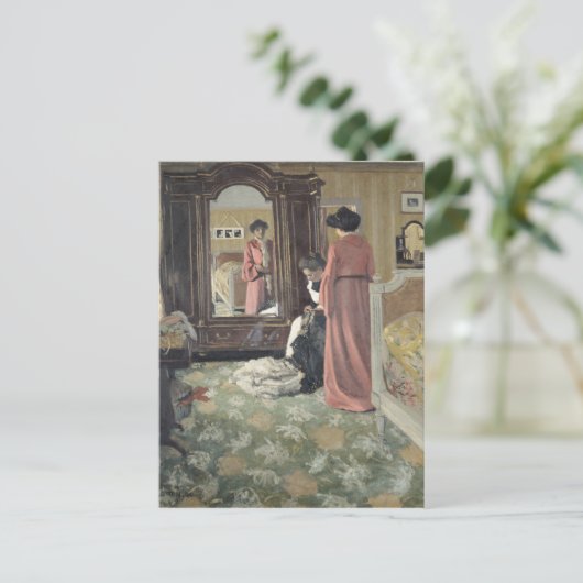 Carte Postale Intérieur, 1904 (Debout devant)