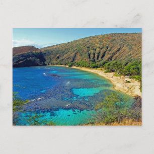 Carte Postale Intérieur, baie Hanauma 4, Honolulu, Oahu
