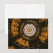 Carte Postale Intérieur de dôme historique à grande architecture (Devant / Derrière)