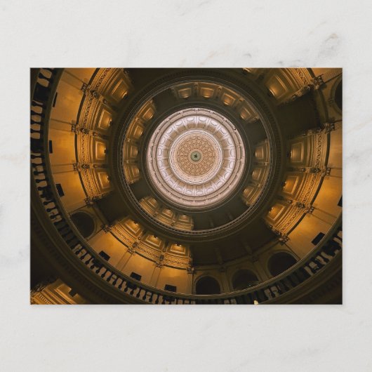 Carte Postale Intérieur de dôme historique à grande architecture (Devant)