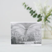 Carte Postale Intérieur de Flax-Mill de Marshall (Debout devant)