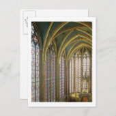 Carte Postale Intérieur de la chapelle supérieure regardant vers (Devant / Derrière)