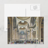 Carte Postale Intérieur de La Madeleine, Paris (Devant / Derrière)