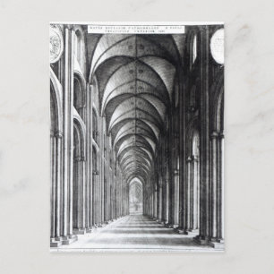 Carte Postale Intérieur de la nef de Saint Paul, 1658