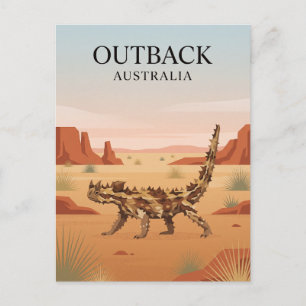 Carte Postale Intérieur de l'Australie